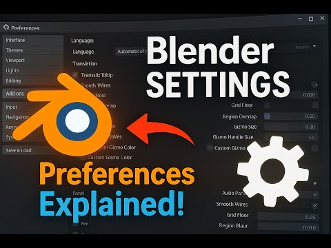 Blender Preferences Explained | Best Settings for Beginners (Step-by-Step Guide)