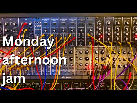 Behringer System 55 - Monday afternoon jam