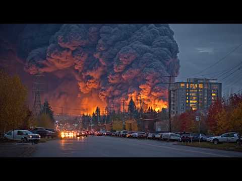 13 minutes ago! US base hit by 100-ton Iranian bomb