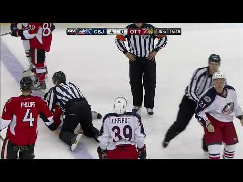 Mark Borowiecki vs James Wisniewski Nov,17 2013