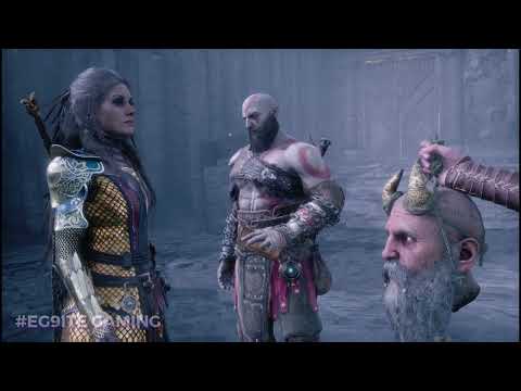 God Of War Ragnarok Valhalla DLC - Kratos Dies In Valhalla Scene - 2023 (PS5 GAMEPLAY)
