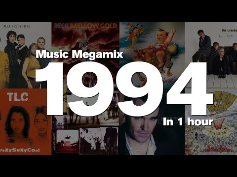 1994 in 1 Hour - Top hits including: Pulp, Beck, Stone Temple Pilots, TLC, and many more!