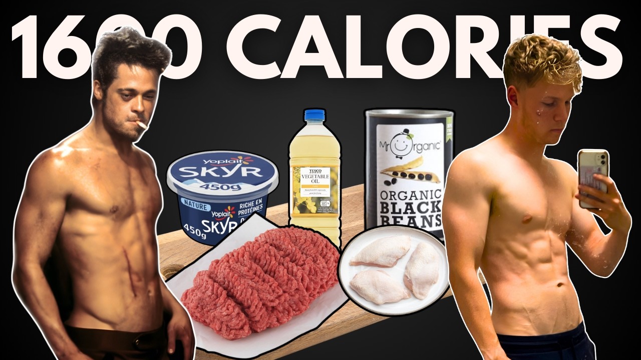 What I ate to achieve the Fight Club Physique (Brad Pitt)