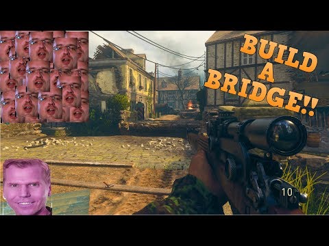 BUILD A BRIDGE!! (Call Of Duty World War 2)