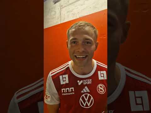 Sandvikens IF James Kirby reactions to the 4-0 derby win vs Gefle IF 03.08.2024