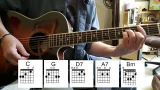 IF NOT FOR YOU GUITAR LESSON - How To Play If Not For You By George Harrison
