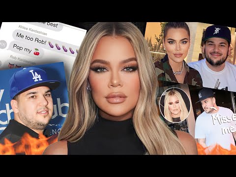 Khloe Kardashian's CREEPY Relationship with Her Brother (She's OBSESSED with Rob Kardashian)