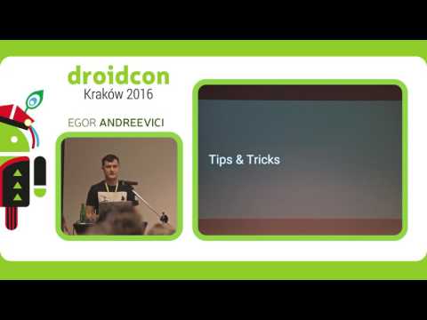 #droidconPL2016 - Egor Andreevich 'Making the Most of Your Gradle Builds'