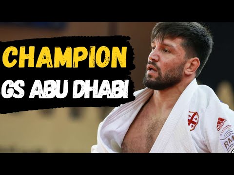 Beka Gviniashvili Grand Slam Judo Champion Abu Dhabi 2022