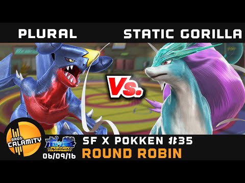 SFxP #35 | Plural (Garchomp) vs Static Gorilla (Suicunne) - Round Robin - Pokkén