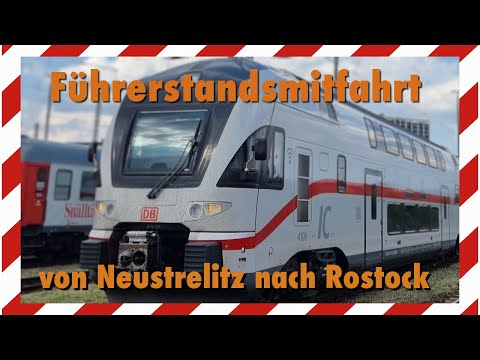 Führerstandsmitfahrt | von Neustrelitz nach Rostock | im KISS