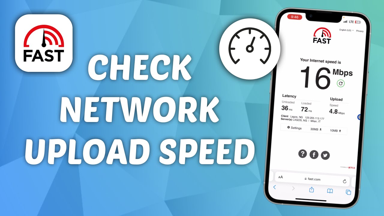 How to Check Network Upload Speed on Fast.com