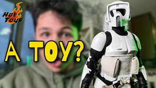 😱 I Can’t Believe this is a TOY… (Hot Toys Scout Trooper Unboxing ￼+ Review)