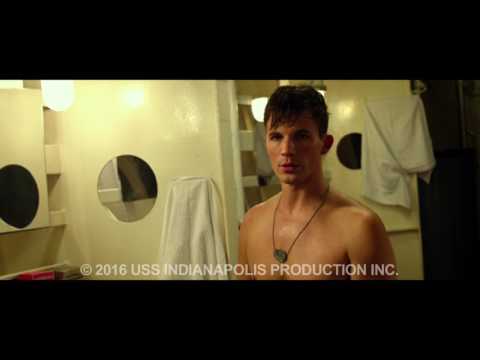 Matt Lanter and Justin Nesbitt scene in USS Indianapolis: Men of Courage starring Nicolas Cage