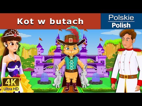kot w butach | Puss In Boots in Polish | Bajki dla Dzieci | @PolishFairyTales