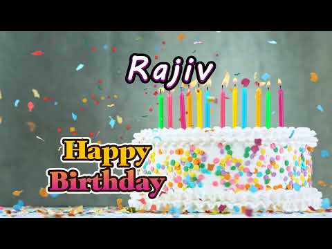 Rajiv Happy Birthday Song – Happy Birthday to You