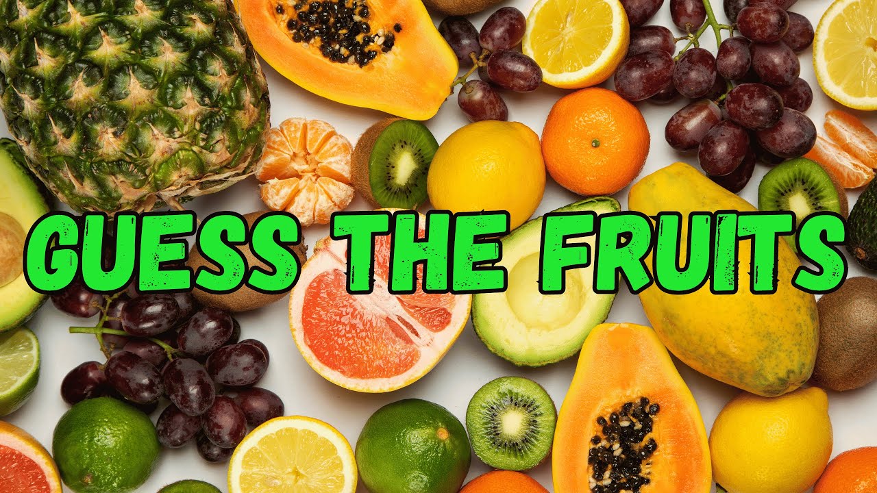 Guess the Fruits Quiz Trivia