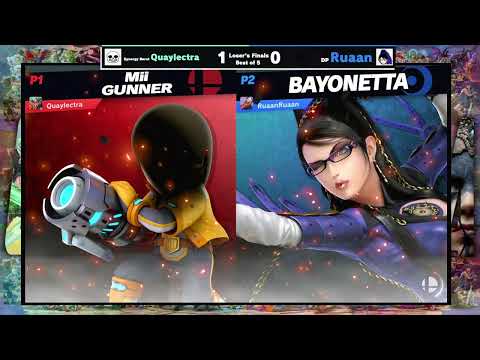 Quaylectra (Mii Gunner) vs RuaanRuaan (Bayonetta) - SSB India January '22 #5 - Losers Finals