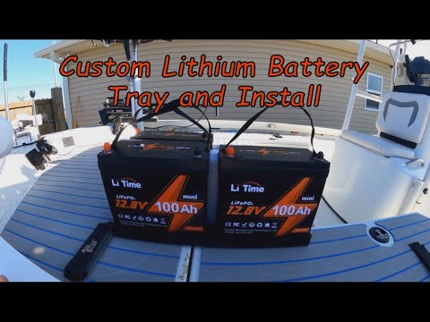 DIY Lithium Battery Tray