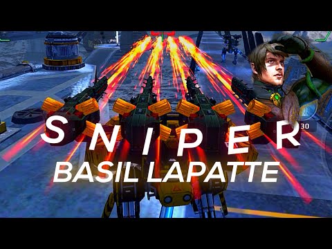 Basil Lapatte on board - Behemoth Trebuchet - MK2 Maxed - War Robots - WR