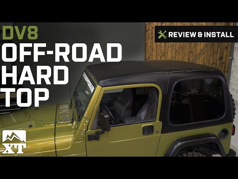 Jeep Wrangler DV8 Off-Road Hard Top (1997-2006 TJ) Review & Install