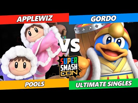 SSC 2023 - AppleWiz (Ice Climbers) Vs. gordo (King Dedede) Smash Ultimate Tournament