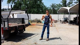 HOW TO USE A LANDSCAPE RAKE PROPERLY!