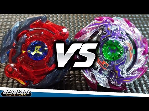 Blaze Ragnaruk .4S.B vs Tornado Wyvern .4G.At - [Beyblade Burst] - ベイブレードバースト