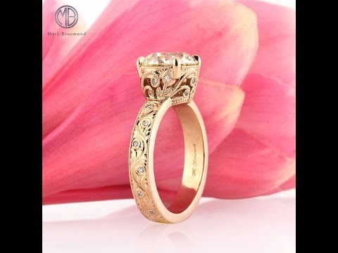 Mark Broumand -  2.94ct Old European Cut Diamond Engagement Ring