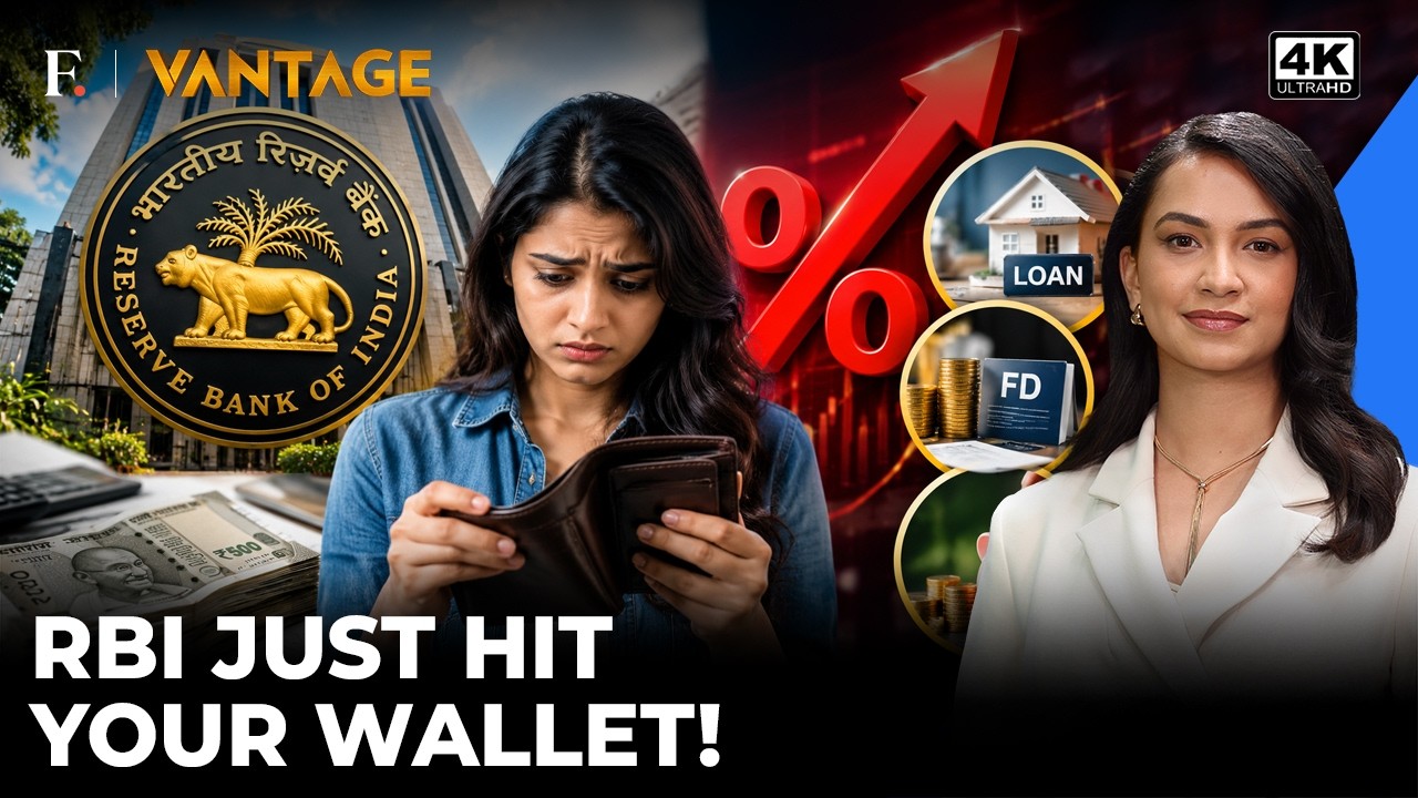 EMI Shock Coming? RBI Hikes Repo Rate: What Happens to Loans, FDs & Savings | Vantage