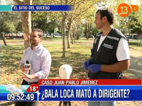 "El sitio del suceso": La muerte de Juan Pablo Jiménez.