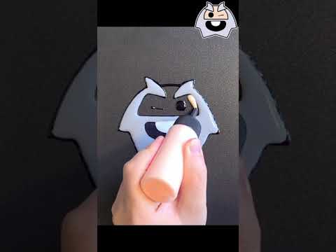 Brawl Stars Pancake Art Challenge - DYNAMIKE #shorts