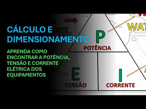 Como calcular TENSÃO, CORRENTE e POTÊNCIA ELÉTRICA