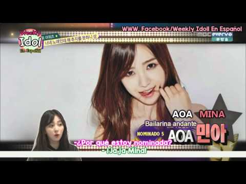 [Sub Español] 151230 Weekly Idol AWARDS [1/4]