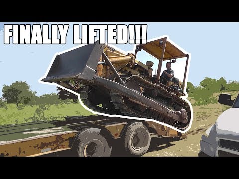 CAT D6 LOADING & TRANSPORT!!!