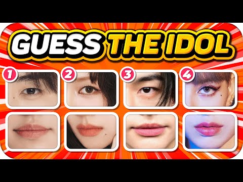 GUESS THE KPOP IDOL BY THEIR EYES & LIPS 👀👄 ANSWER - KPOP QUIZ 💚