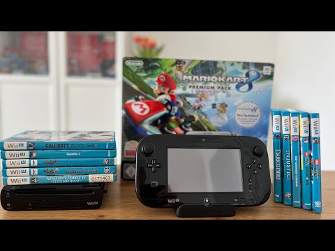 Моя Nintendo Wii U и 10 игр на нее ( 1 часть )
