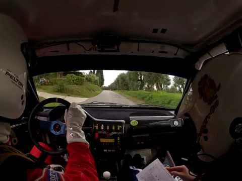 34° RALLY CITTA' DI PISTOIA 2013 SANTUCCI-ZARI PEUGEOT 106 FN2
