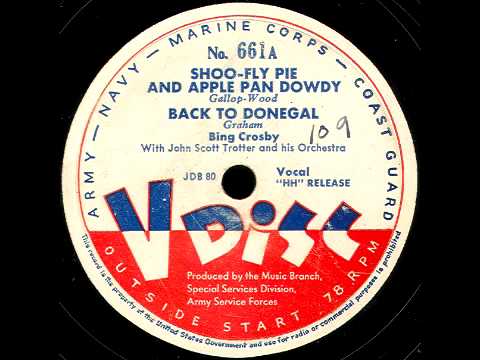 V-Disc 661 Bing Crosby, Ella Fitzgerald, Ink Spots, Cass Daley