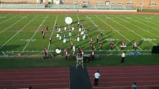 2013-10-05 Haddonfield Colonials Marching Band TOB Competition @ Clearview HS