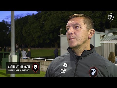 Trafford 0-2 Salford City - Anthony Johnson post match interview