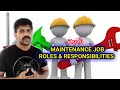 Maintenance Job Roles Responsibilities Telugu Ravishankar Lohisya Media