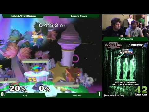 Construct 30 - Obi (Samus) vs EHG Mio (Fox) - Melee Losers Finals