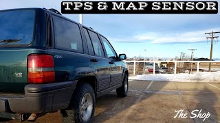 TPS and MAP Sensor replacement for 94 Jeep Grand Cherokee ZJ 5.2