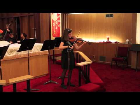 Kreisler's Sicilienne and Rigaudon by Anna Renton, violin 2012 10 28