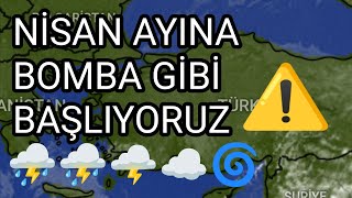 AKDENİZ BOMBASI 🌩️⛈️🌀⚠️#havadurumu 