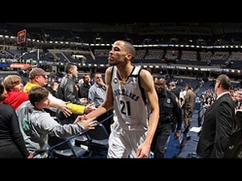 Tayshaun Prince makes Memphis debut!