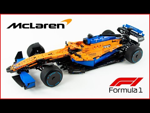 LEGO Technic 42141 pas cher, La voiture de course McLaren Formula 1