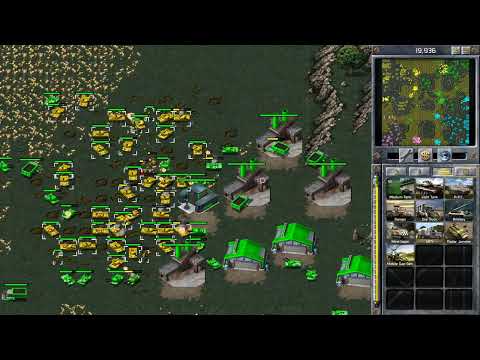(014) - Command & Conquer  Remastered - All That Glitters - 5 Player FFA -Easy Win