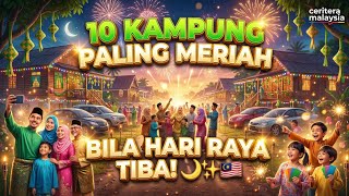 Download lagu 10 Kampung Paling Meriah di Malaysia Bila Hari Raya Tiba mp3